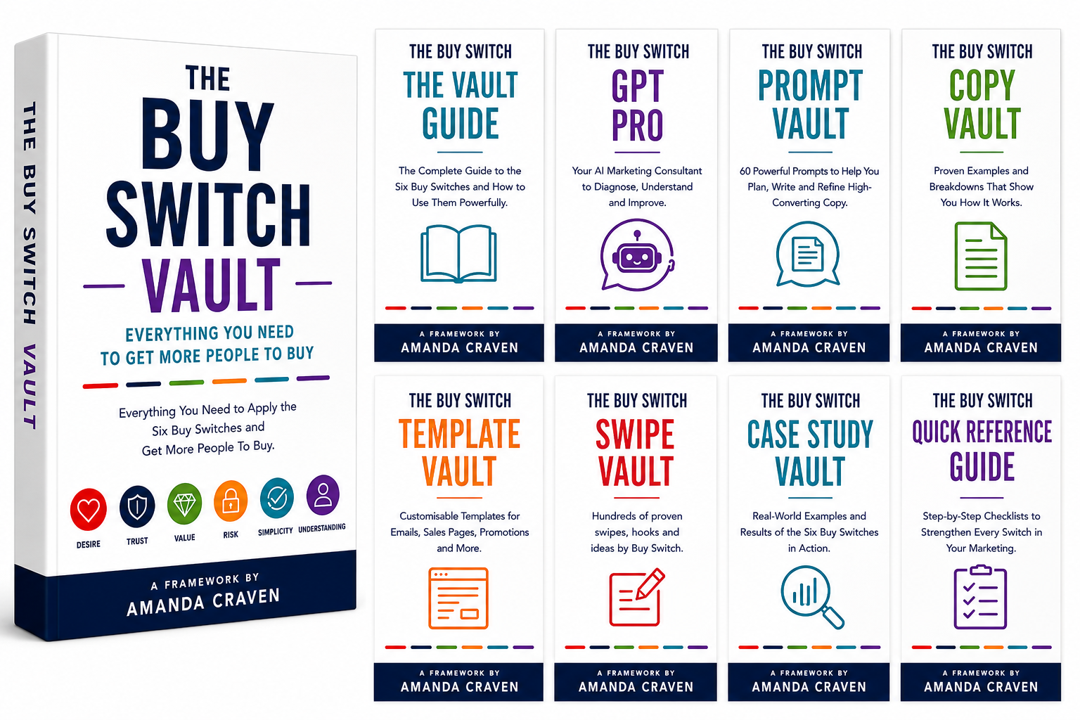Everything included in The Buy Switch Vault